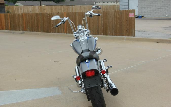 2009 Harley-Davidson CVO Fat Bob Denim Granite with Electric Blue Fade