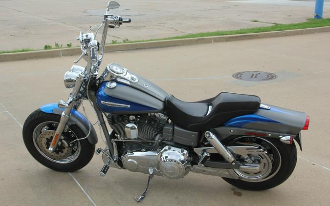 2009 Harley-Davidson CVO Fat Bob Denim Granite with Electric Blue Fade