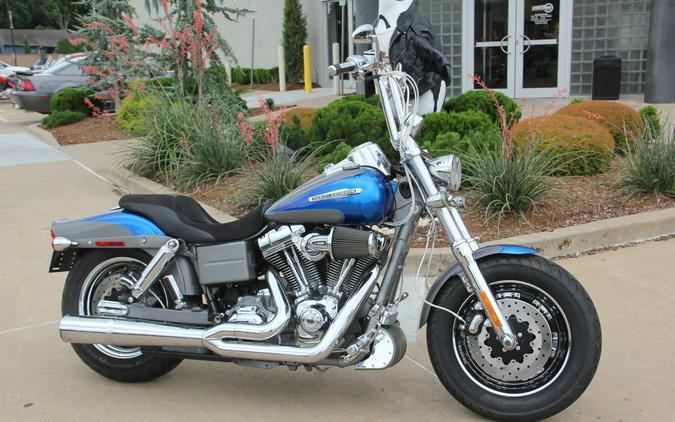 2009 Harley-Davidson CVO Fat Bob Denim Granite with Electric Blue Fade