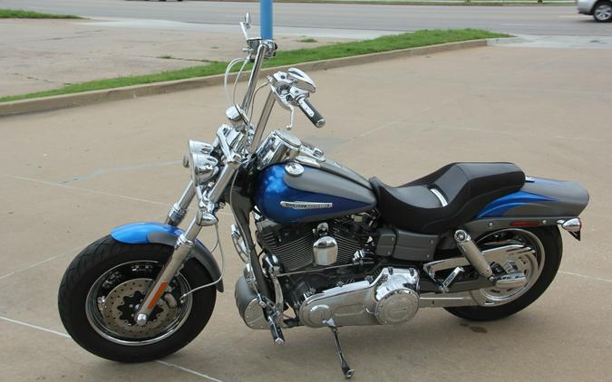 2009 Harley-Davidson CVO Fat Bob Denim Granite with Electric Blue Fade