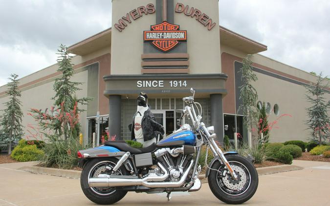2009 Harley-Davidson CVO Fat Bob Denim Granite with Electric Blue Fade