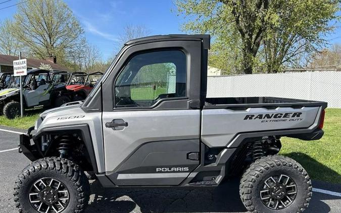 New 2024 POLARIS RANGER XD 1500 NORTHSTAR EDITION ULTIMATE TURBO SILVER