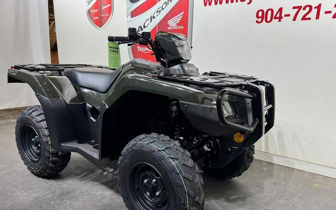 2024 Honda® FourTrax Foreman Rubicon 4x4 EPS Black Forest Green