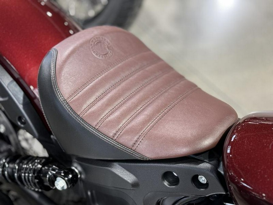 2024 Indian Motorcycle® Scout® Bobber Twenty ABS Maroon Metallic