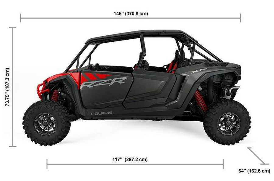 2024 Polaris Industries RZR XP 4 1000 Ultimate Indy Red.