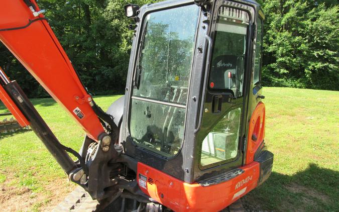 2021 Kubota KX 040-4 WITH THUMB AND ANGLE BLADE