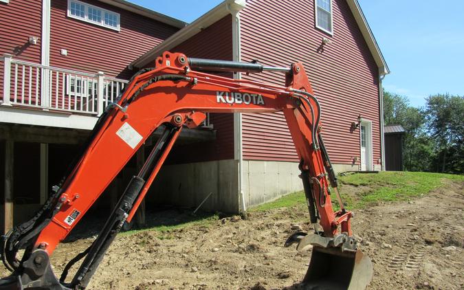 2021 Kubota KX 040-4 WITH THUMB AND ANGLE BLADE