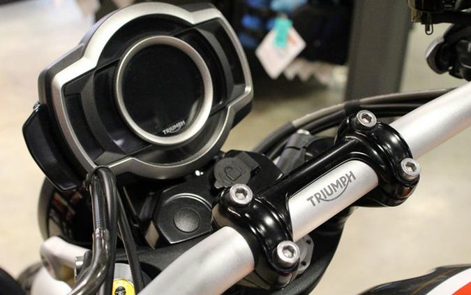 2022 TRIUMPH Scrambler 1200 XE Gold Line Baja Orange / Silver I