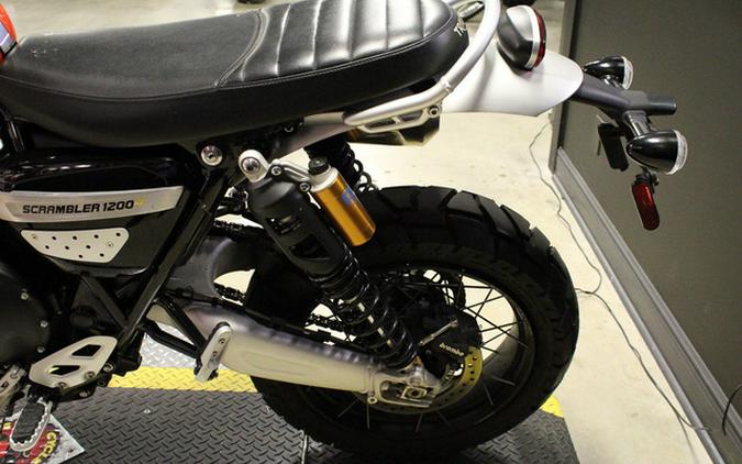 2022 TRIUMPH Scrambler 1200 XE Gold Line Baja Orange / Silver I