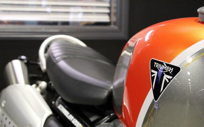 2022 TRIUMPH Scrambler 1200 XE Gold Line Baja Orange / Silver I