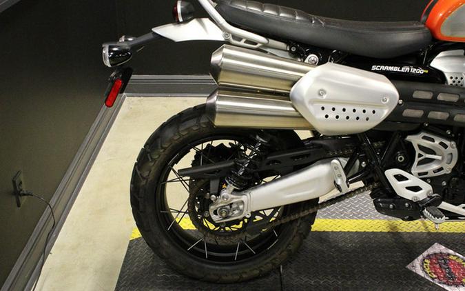 2022 TRIUMPH Scrambler 1200 XE Gold Line Baja Orange / Silver I