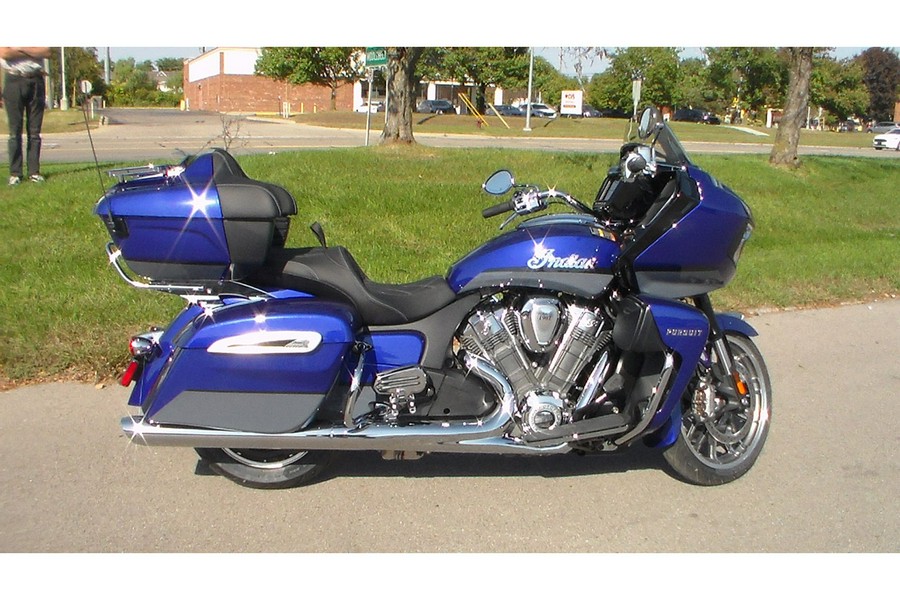 2024 Indian Motorcycle PURSUIT LIMITED, SPIRIT BLUE METALLIC, 49ST Limited