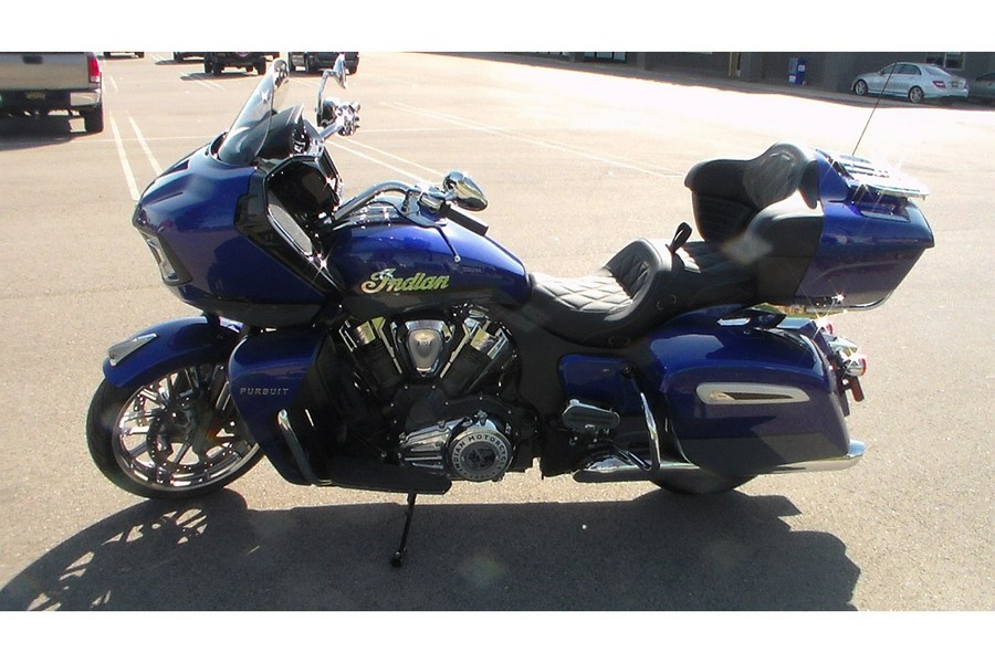 2024 Indian Motorcycle PURSUIT LIMITED, SPIRIT BLUE METALLIC, 49ST Limited