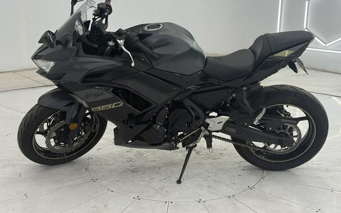 2024 Kawasaki Ninja 650 ABS Metallic Matte Dark Gray/Metallic Spark Black