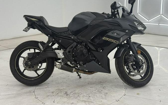 2024 Kawasaki Ninja 650 ABS Metallic Matte Dark Gray/Metallic Spark Black