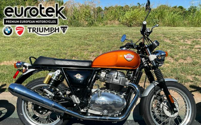 2023 Royal Enfield INT650 Orange Crush