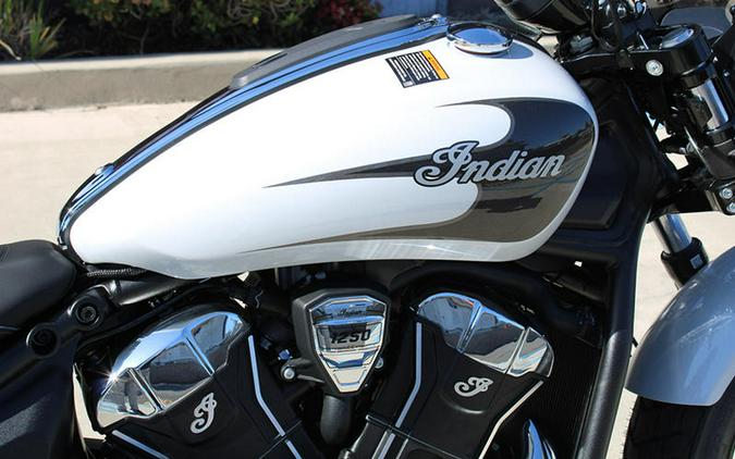 2026 Indian Motorcycle® Super Scout® Ghost White Metallic
