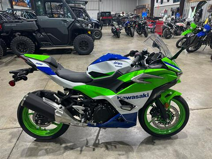 2024 Kawasaki Ninja 500 SE 40th Anniversary Edition ABS