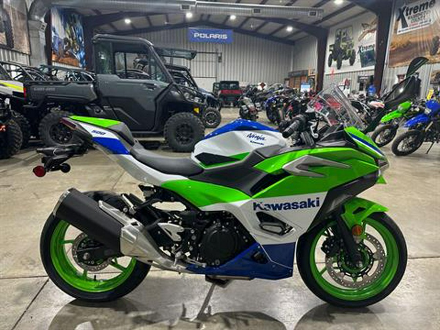 2024 Kawasaki Ninja 500 SE 40th Anniversary Edition ABS