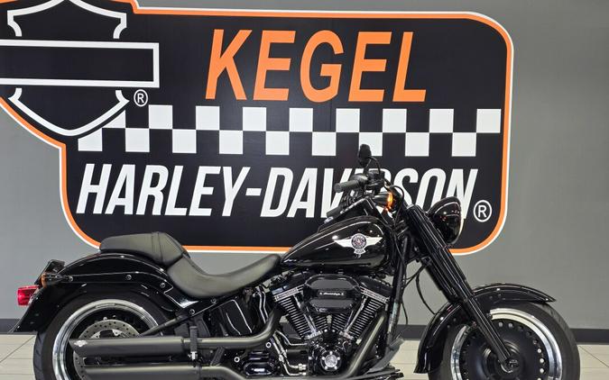 2016 Harley-Davidson Fat Boy S Vivid Black