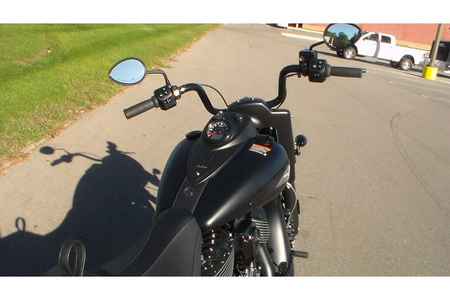 2024 Indian Motorcycle SPRINGFIELD DARK HORSE, BLACK SMOKE, 49ST Dark Horse®