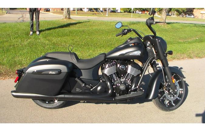 2024 Indian Motorcycle SPRINGFIELD DARK HORSE, BLACK SMOKE, 49ST Dark Horse®