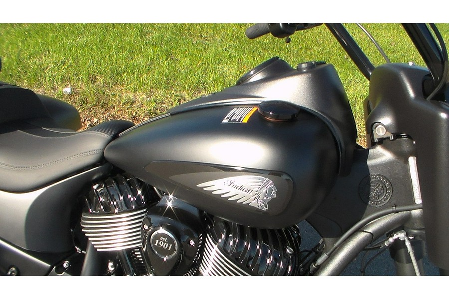 2024 Indian Motorcycle SPRINGFIELD DARK HORSE, BLACK SMOKE, 49ST Dark Horse®