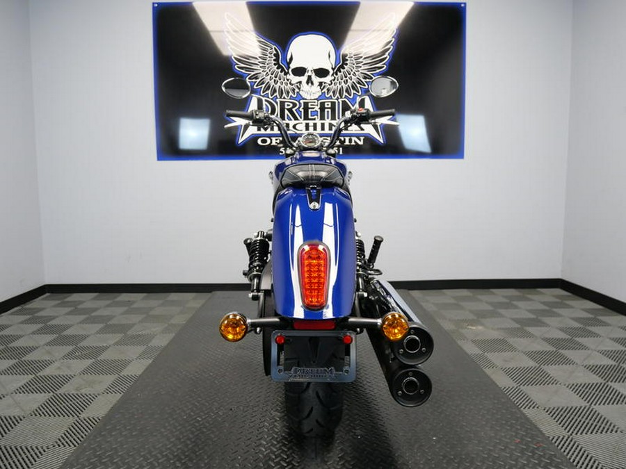 2021 Indian Motorcycle® Scout® ABS Deepwater Metallic