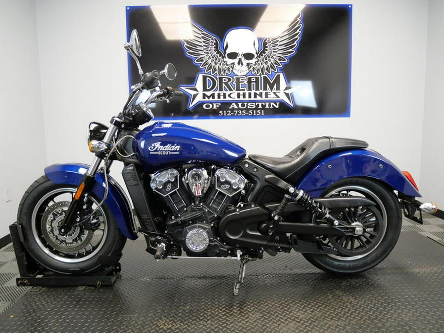 2021 Indian Motorcycle® Scout® ABS Deepwater Metallic