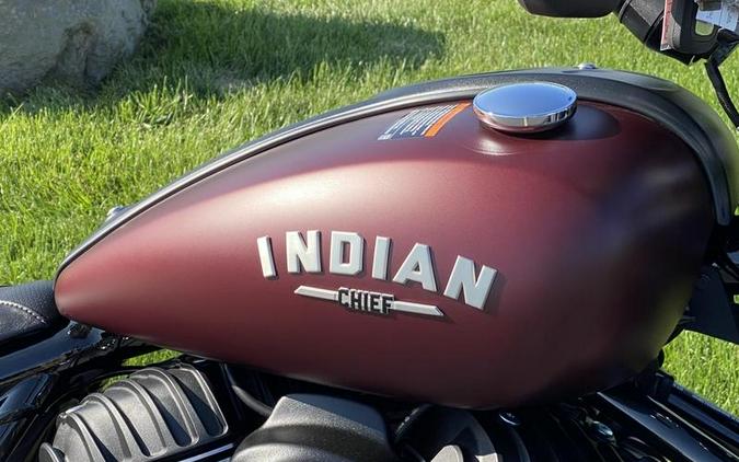 2023 Indian Motorcycle® Chief® ABS Maroon Metallic Smoke