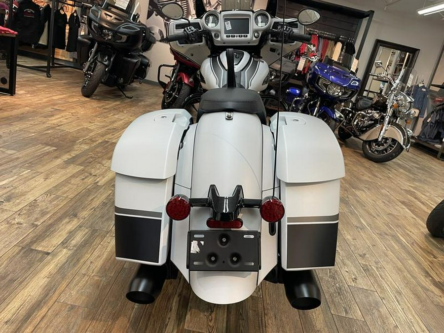 2024 Indian Motorcycle® Chieftain® Dark Horse® Ghost White Metallic Smoke