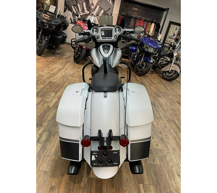 2024 Indian Motorcycle® Chieftain® Dark Horse® Ghost White Metallic Smoke