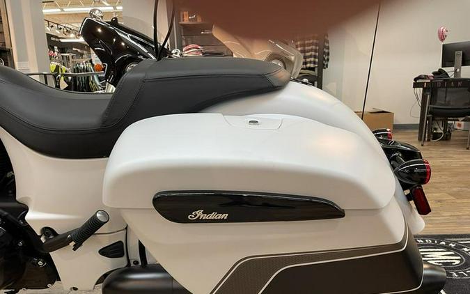 2024 Indian Motorcycle® Chieftain® Dark Horse® Ghost White Metallic Smoke