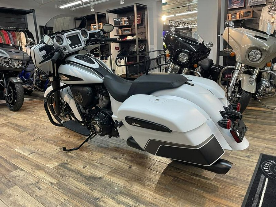 2024 Indian Motorcycle® Chieftain® Dark Horse® Ghost White Metallic Smoke