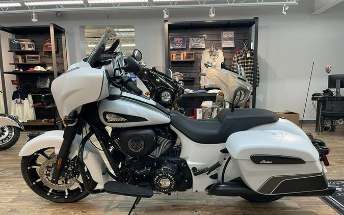 2024 Indian Motorcycle® Chieftain® Dark Horse® Ghost White Metallic Smoke