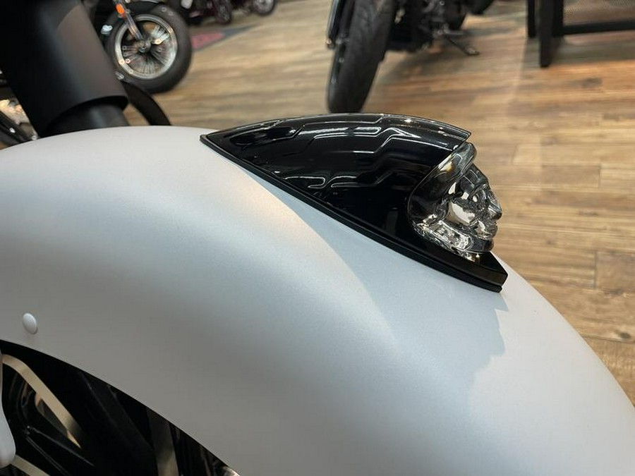 2024 Indian Motorcycle® Chieftain® Dark Horse® Ghost White Metallic Smoke