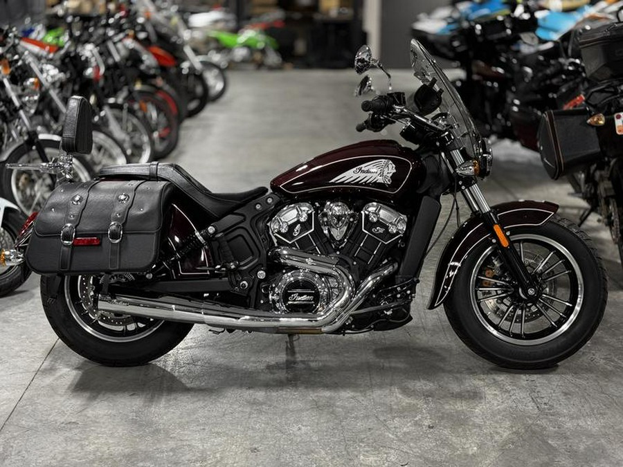 2021 Indian Motorcycle® Scout® ABS Maroon Metallic/Crimson Metallic