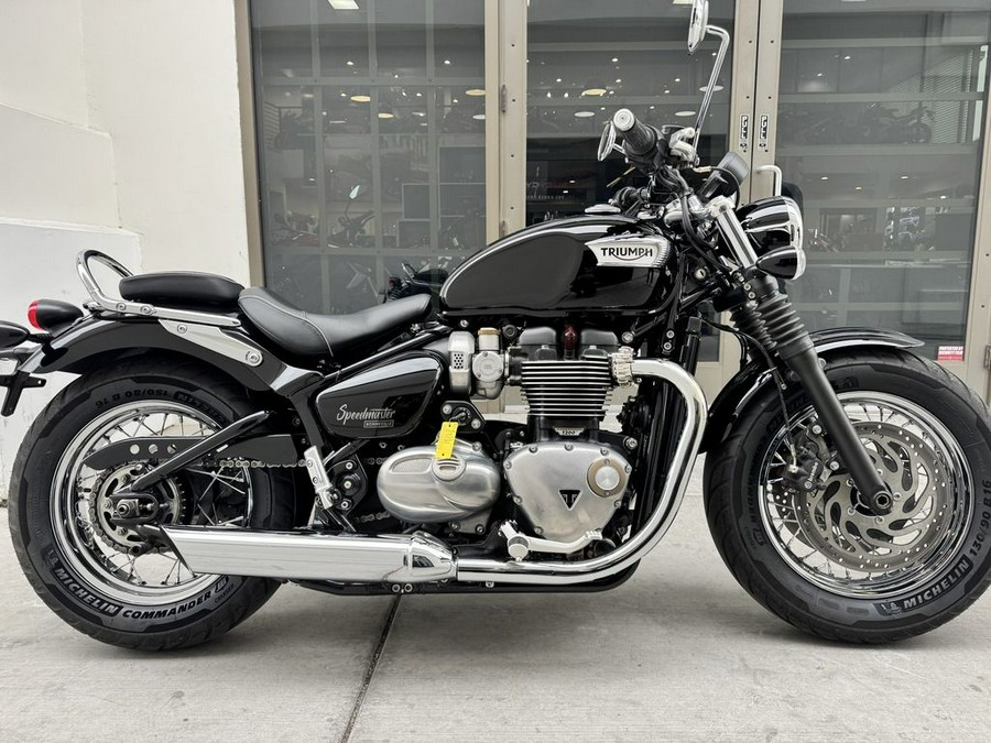 2018 Triumph Bonneville Speedmaster Jet Black