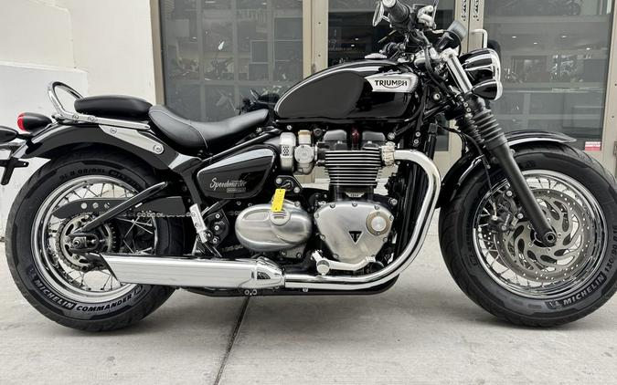 2018 Triumph Bonneville Speedmaster Jet Black