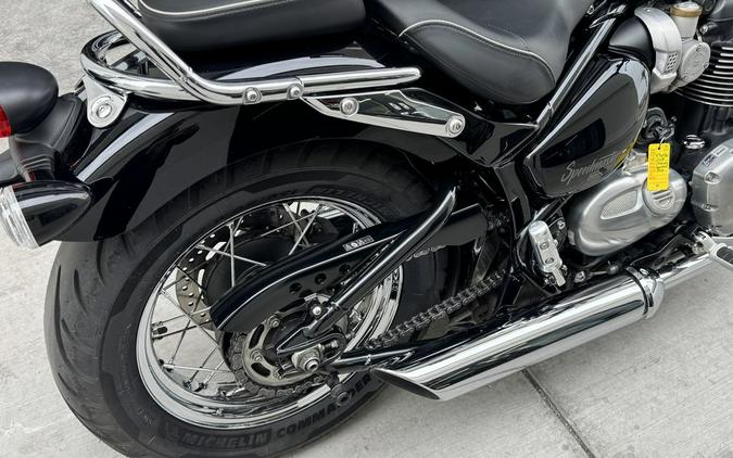 2018 Triumph Bonneville Speedmaster Jet Black