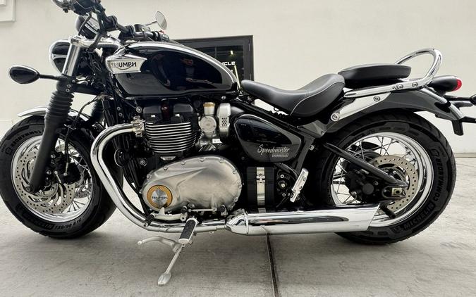 2018 Triumph Bonneville Speedmaster Jet Black