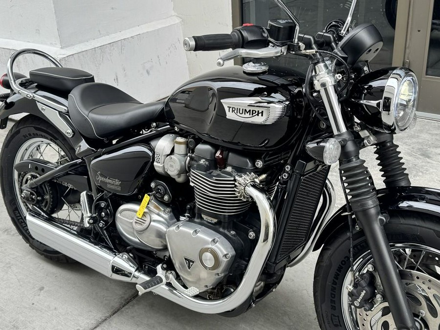 2018 Triumph Bonneville Speedmaster Jet Black
