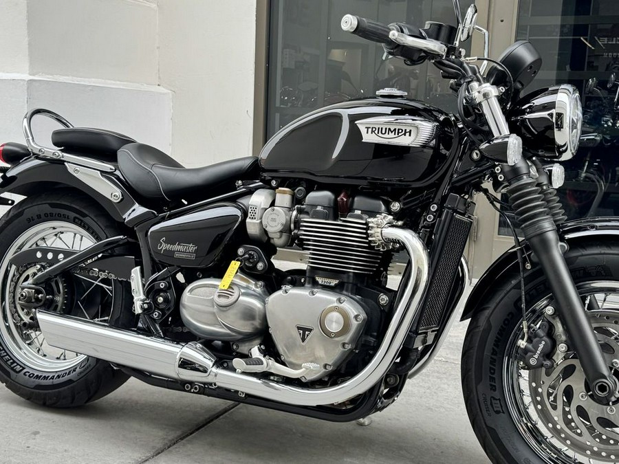 2018 Triumph Bonneville Speedmaster Jet Black
