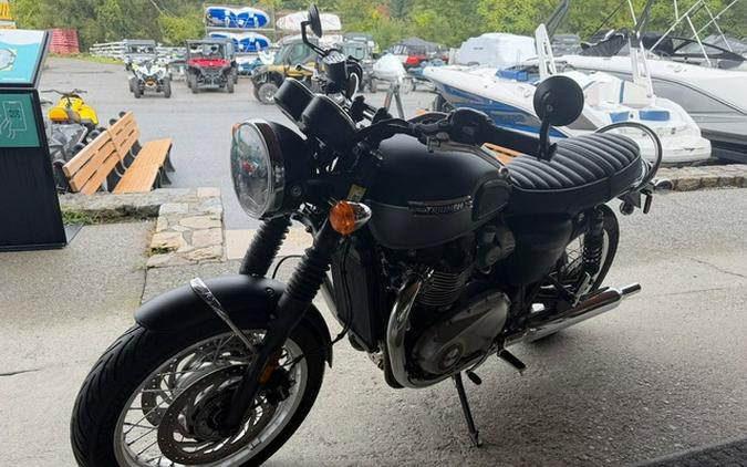 2022 Triumph Bonneville T120 Jet Black