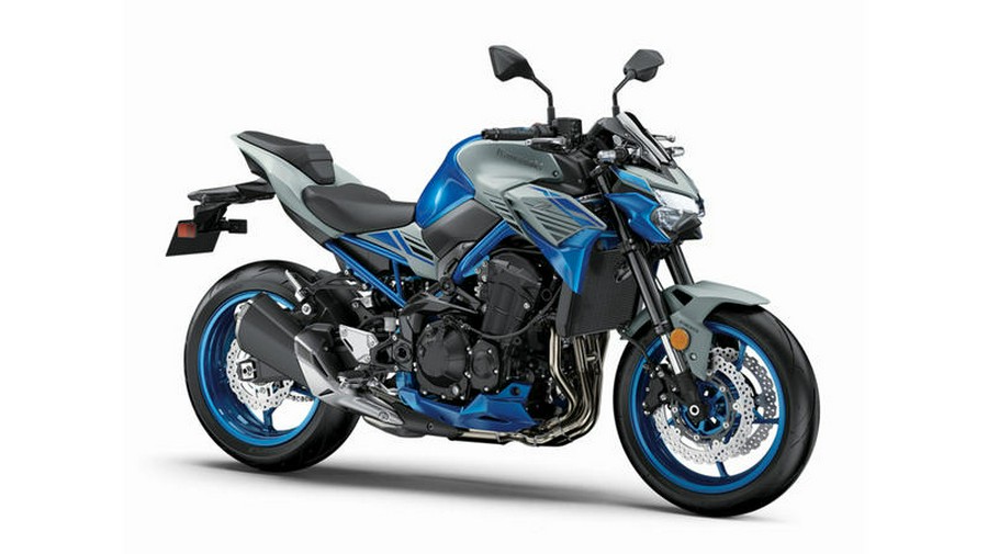 2020 Kawasaki Z900 ABS Candy Plasma Blue/Metallic Silver