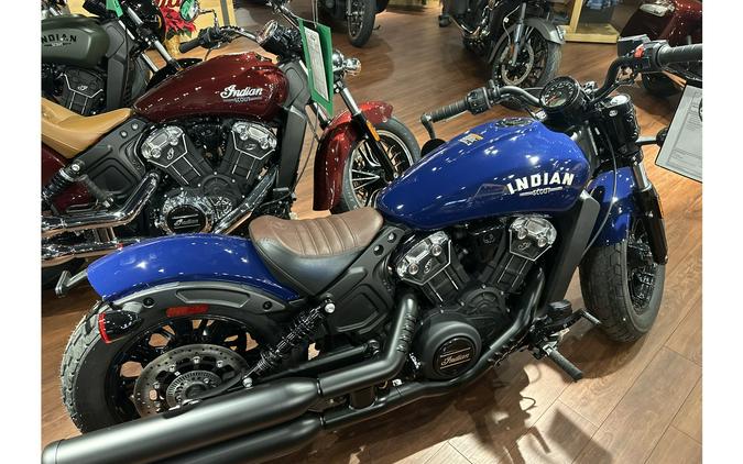 2024 Indian Motorcycle SCOUT BOBBER ABS, SPRNGFLD BLU MTLC, 49ST