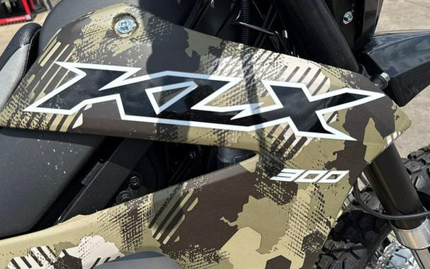 2026 Kawasaki KLX300 Cypher Camo Beige