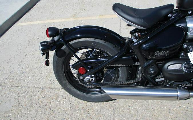 2023 Triumph Bonneville Bobber Matte Storm Grey/Matte Ironstone