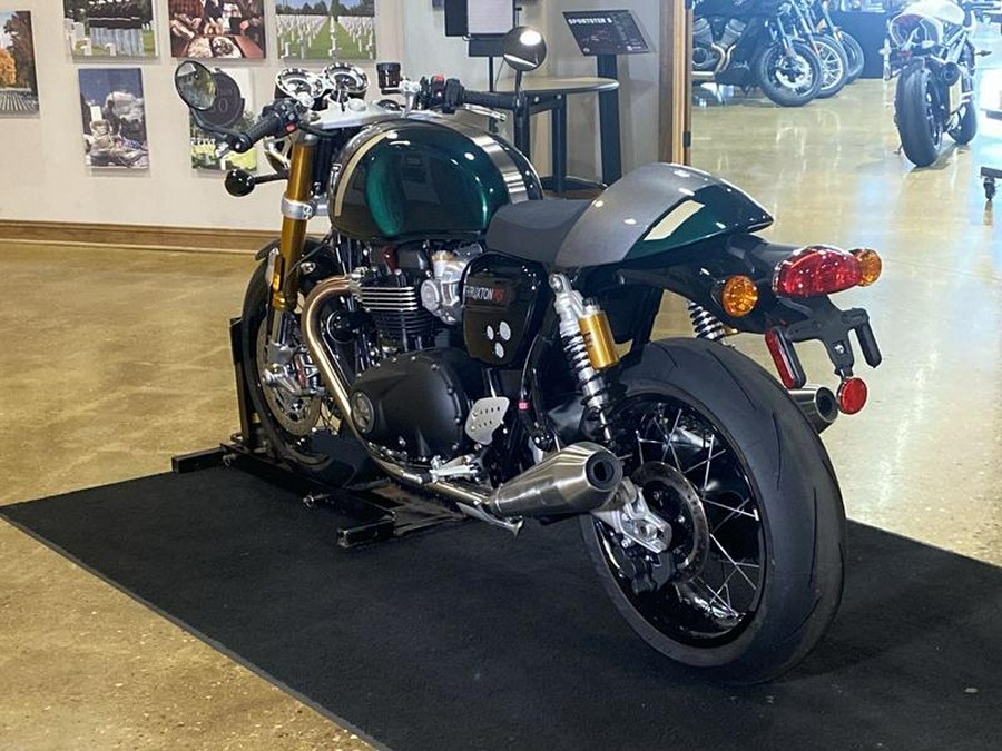 2023 Triumph Thruxton RS Competition Green / Silver Ice