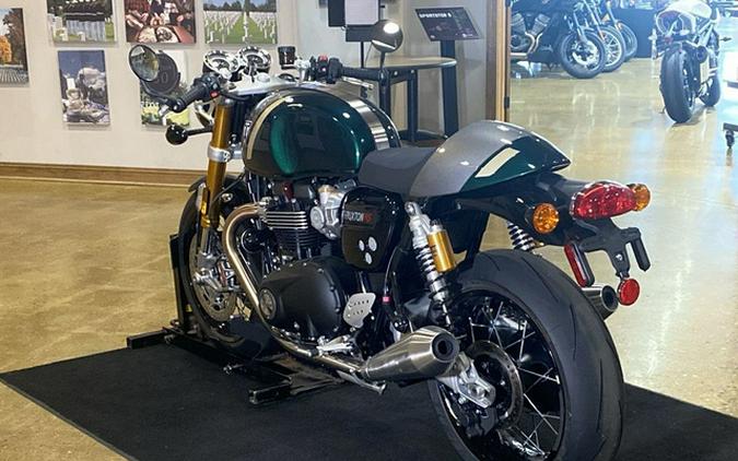 2023 Triumph Thruxton RS Competition Green / Silver Ice